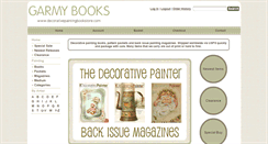 Desktop Screenshot of decorativepaintingbookstore.com